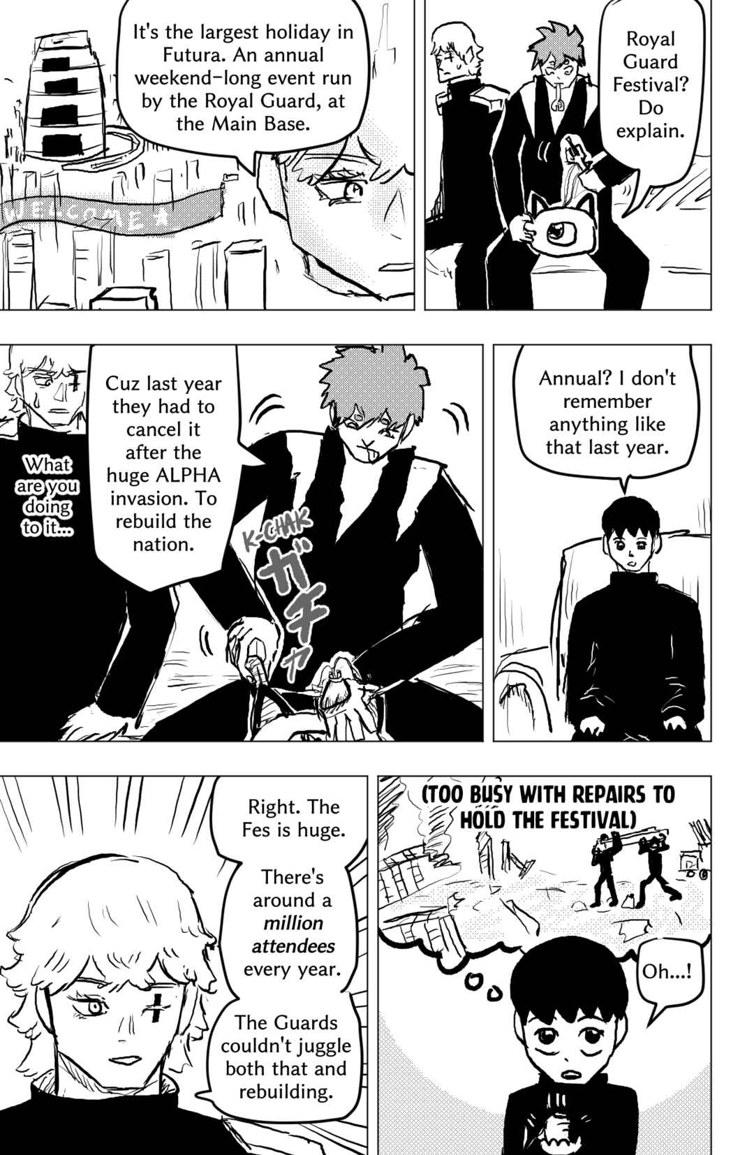 TEKNO: Sci-Fi Shonen Manga! Chapter 72 - Page 3
