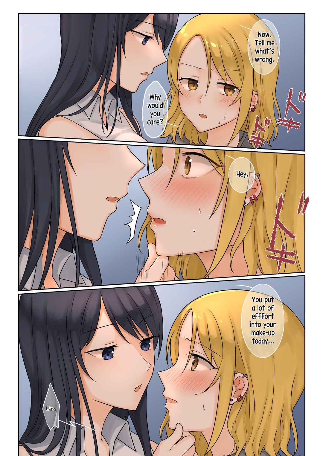 1 RT de nakawarui nonke joshi tachi ga 1 byou kiss suru Chapter 16 - Page 7