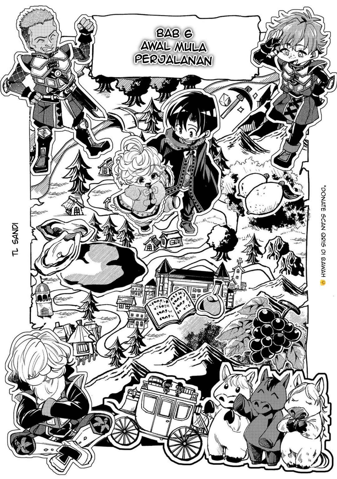 Sofubo Wo Tazunete Iede Kyodai Ni Nin Tabi Haha to No Wakare, Nigiyakana Tabiji Chapter 6.1 - Page 4