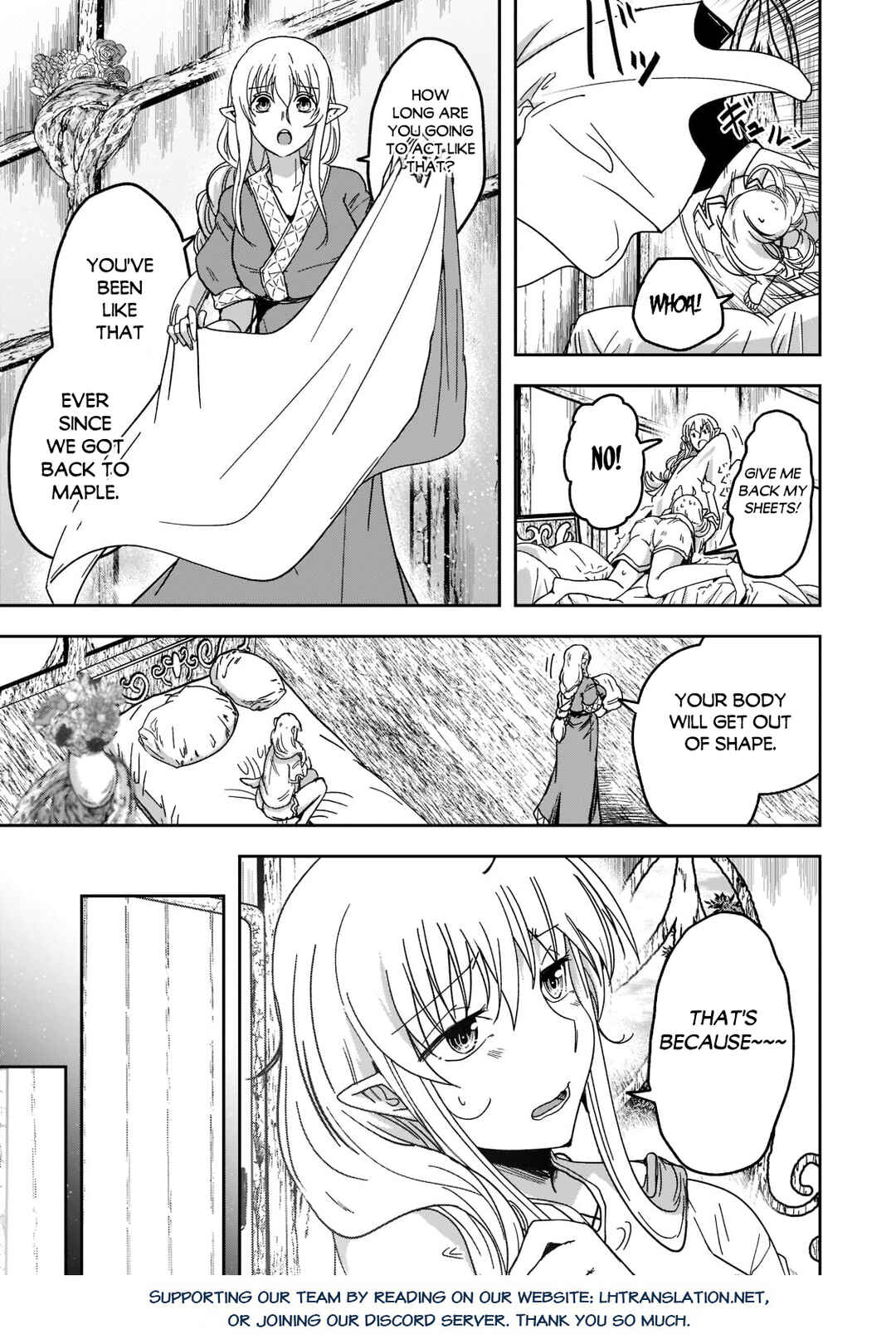 Gaikotsu Kishi-sama, Tadaima Isekai e Odekake-chuu Chapter 55.1 - Page 13