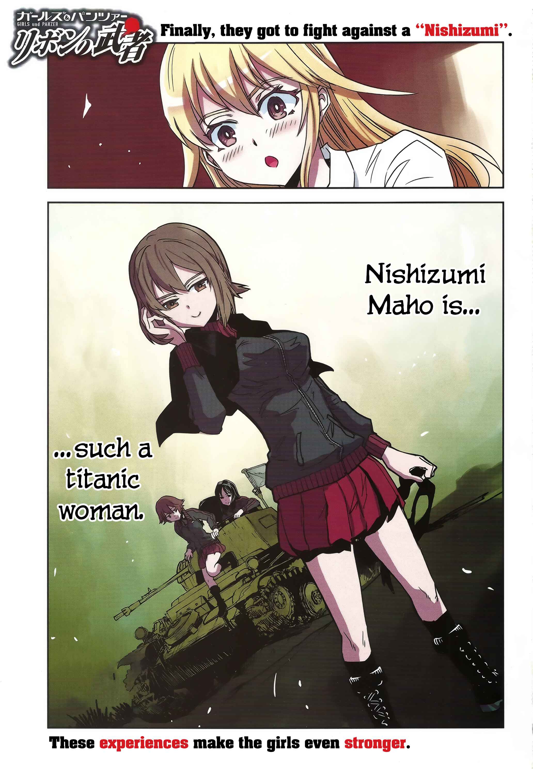 Girls und Panzer: Ribbon no Musha Chapter 37 - Page 1