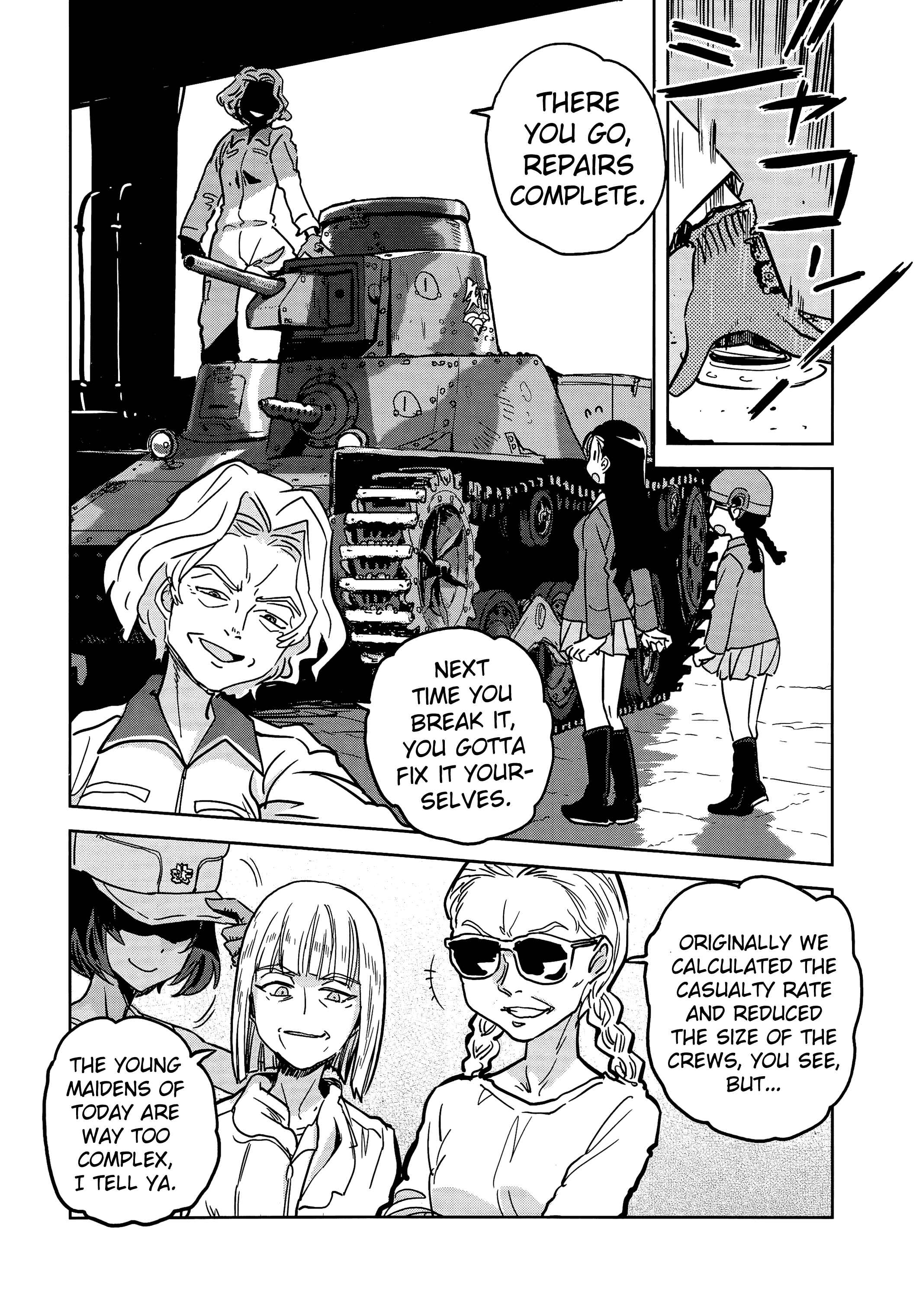 Girls und Panzer: Ribbon no Musha Chapter 37 - Page 15