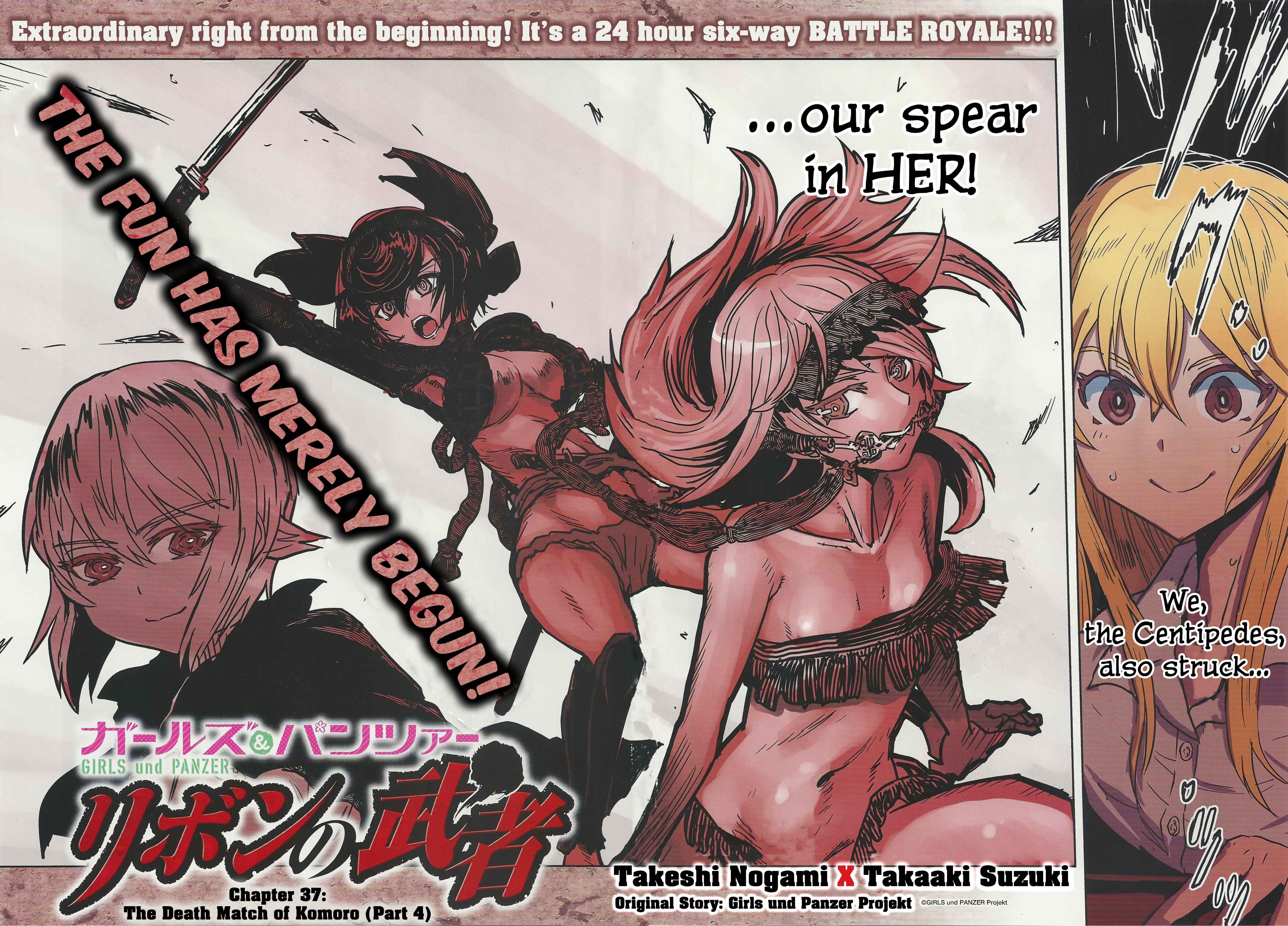 Girls und Panzer: Ribbon no Musha Chapter 37 - Page 2