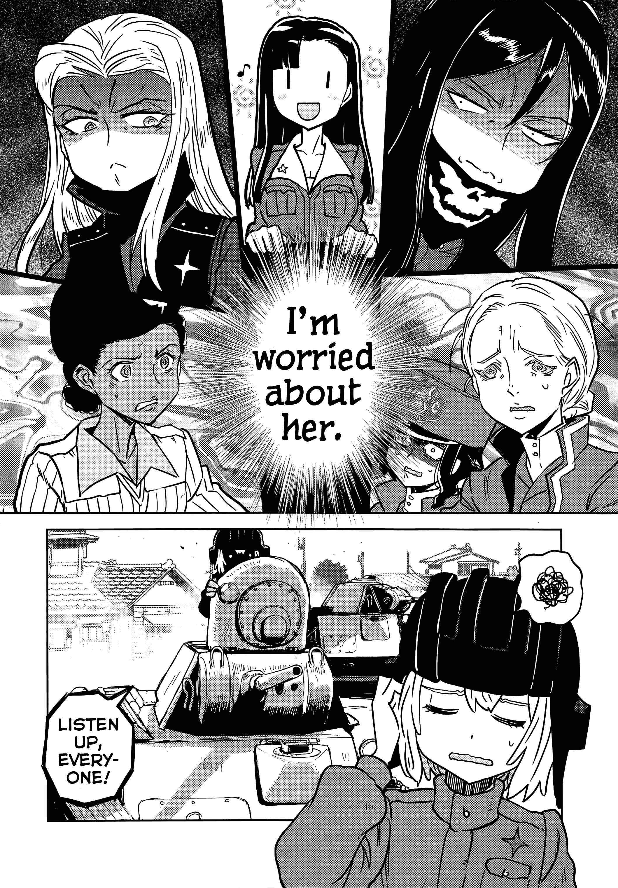 Girls und Panzer: Ribbon no Musha Chapter 37 - Page 24