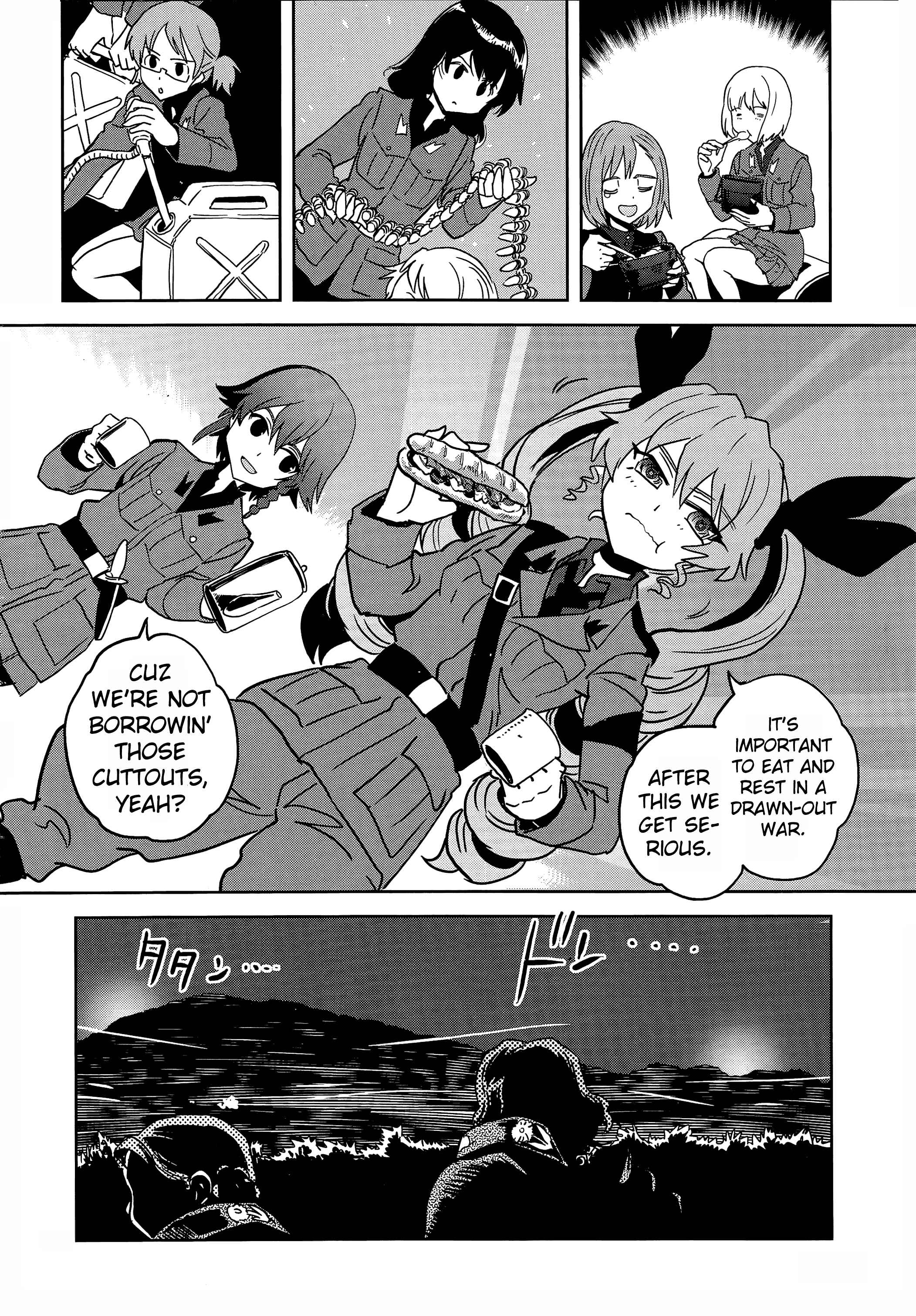 Girls und Panzer: Ribbon no Musha Chapter 37 - Page 34