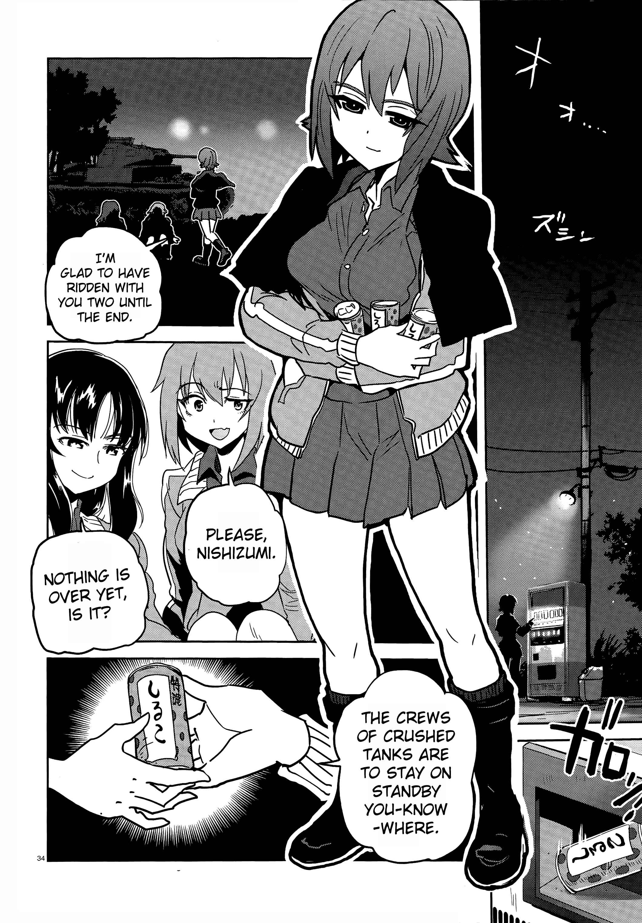 Girls und Panzer: Ribbon no Musha Chapter 37 - Page 36
