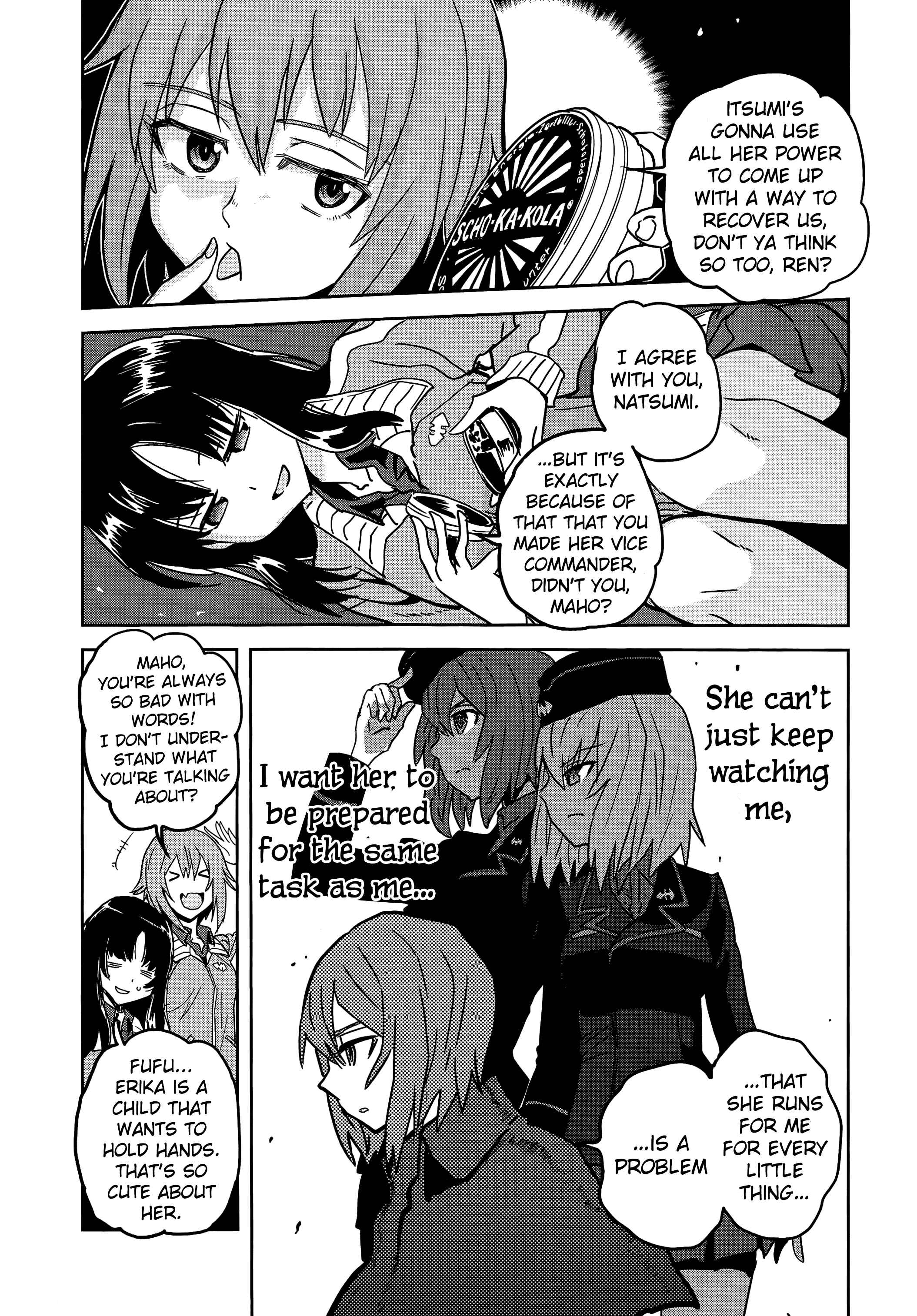 Girls und Panzer: Ribbon no Musha Chapter 37 - Page 37