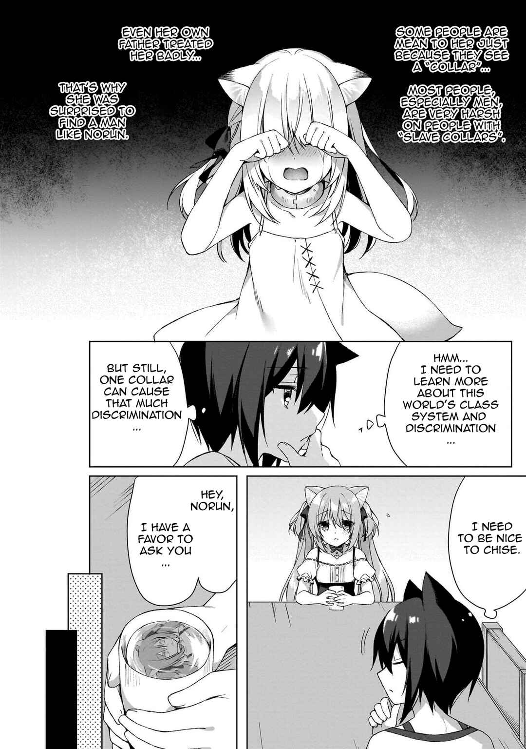 Boku no Risou no Isekai Seikatsu - Tensei shitara Kemomimi Musume darake no Sekai de Harem ni Chapter 3 - Page 12