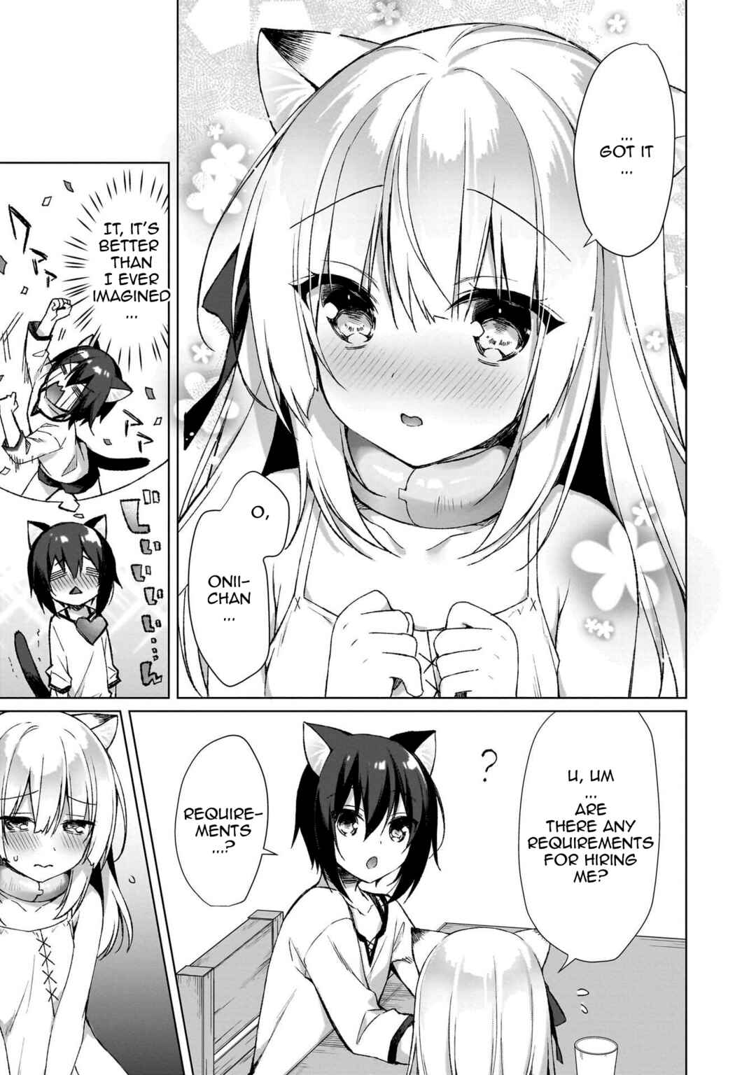 Boku no Risou no Isekai Seikatsu - Tensei shitara Kemomimi Musume darake no Sekai de Harem ni Chapter 3 - Page 9