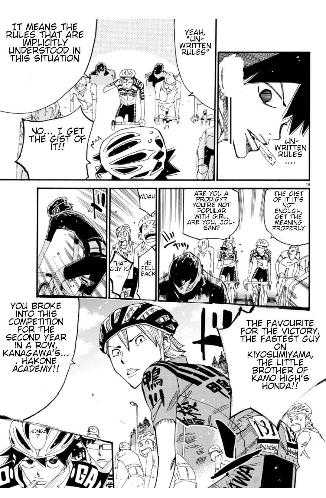 Yowamushi Pedal Chapter 614 - Page 20