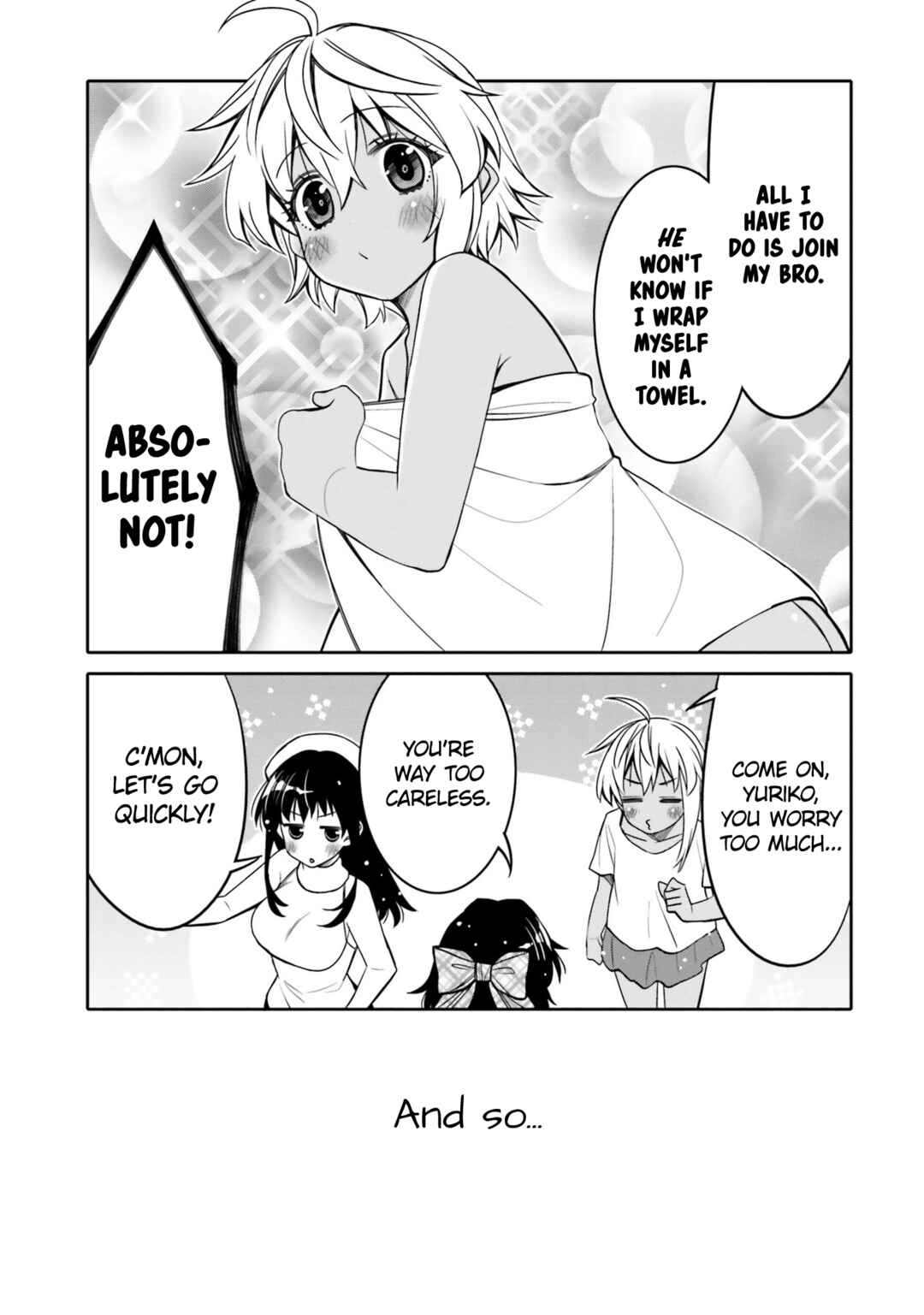 Ore no  Tomodachi ♂♀ ga Kawaisugite Komaru! Chapter 24.5 - Page 3