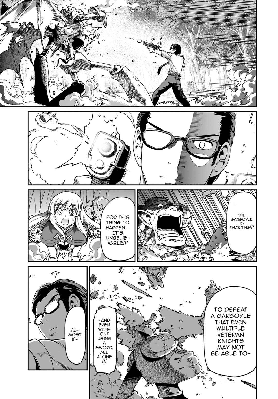 Isekai Shoukan Ojisan no Juu Musou Life ~Sabage-zuki Salaryman wa Kaisha Owari ni Isekai e Chokki Suru~ Chapter 1 - Page 23