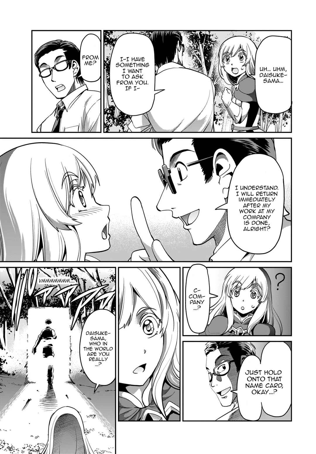 Isekai Shoukan Ojisan no Juu Musou Life ~Sabage-zuki Salaryman wa Kaisha Owari ni Isekai e Chokki Suru~ Chapter 1 - Page 26