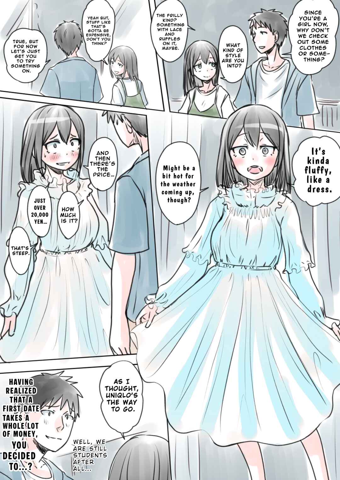 TS Shita Shinyuu (Moto Otoko) Yuzuki-kun Chapter 22 - Page 1