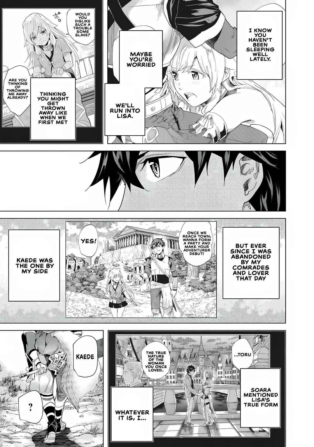 Keikenchi Chochiku de Nonbiri Shoushin Ryokou ~Yuusha to Koibito ni Tsuihou Sareta Senshi no Mujikaku Zamaa~ Chapter 44 - Page 12