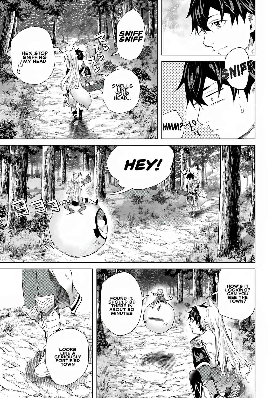 Keikenchi Chochiku de Nonbiri Shoushin Ryokou ~Yuusha to Koibito ni Tsuihou Sareta Senshi no Mujikaku Zamaa~ Chapter 44 - Page 14