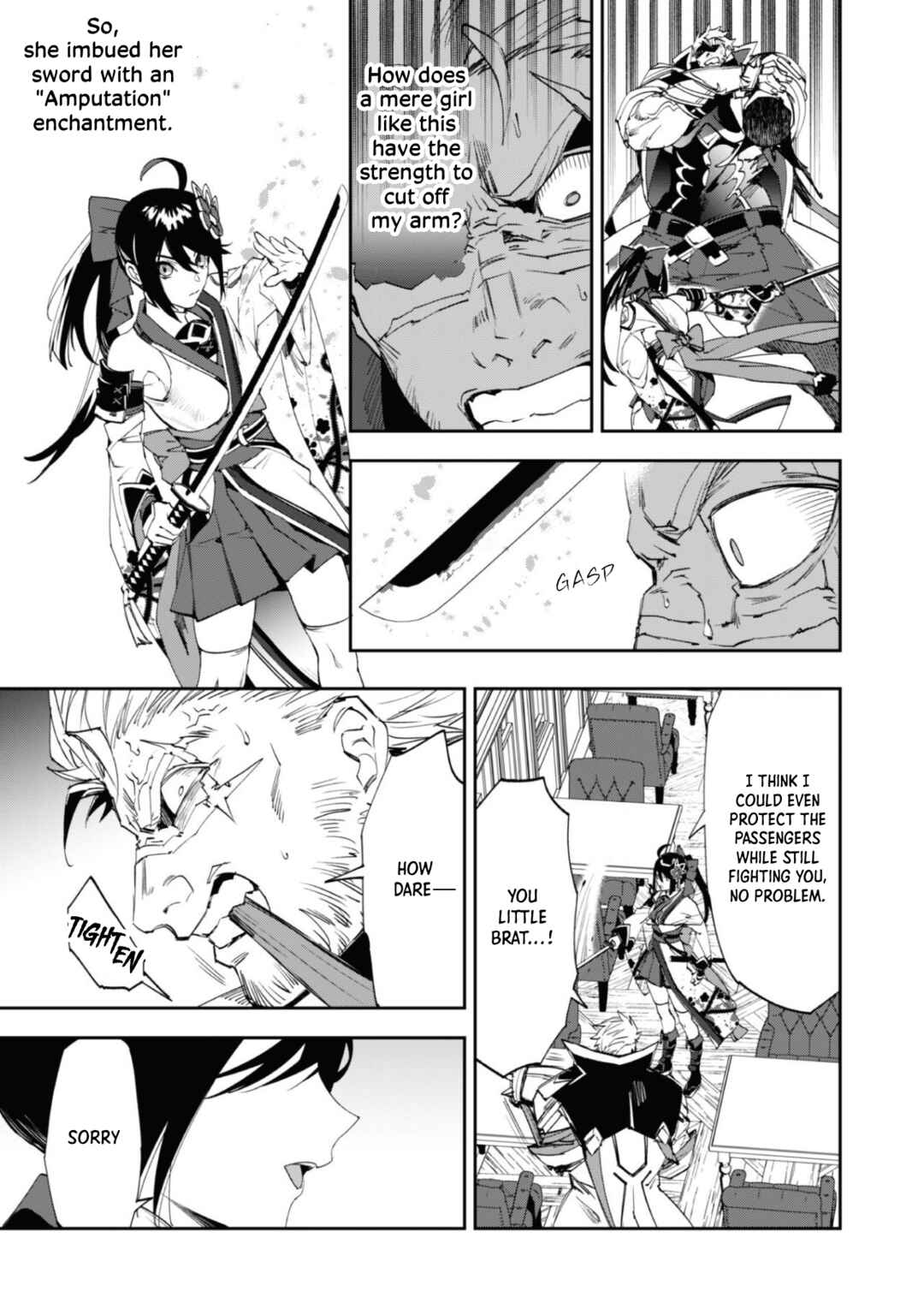 "Hitokiri" Shoujo Koushaku Reijou no Goei ni Naru Chapter 2 - Page 9