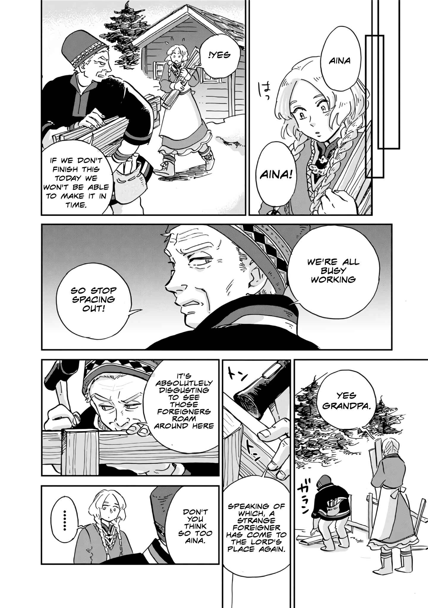 Hokuo Kizoku to Moukinzuma no Yukiguni Karigurashi Chapter 16 - Page 8