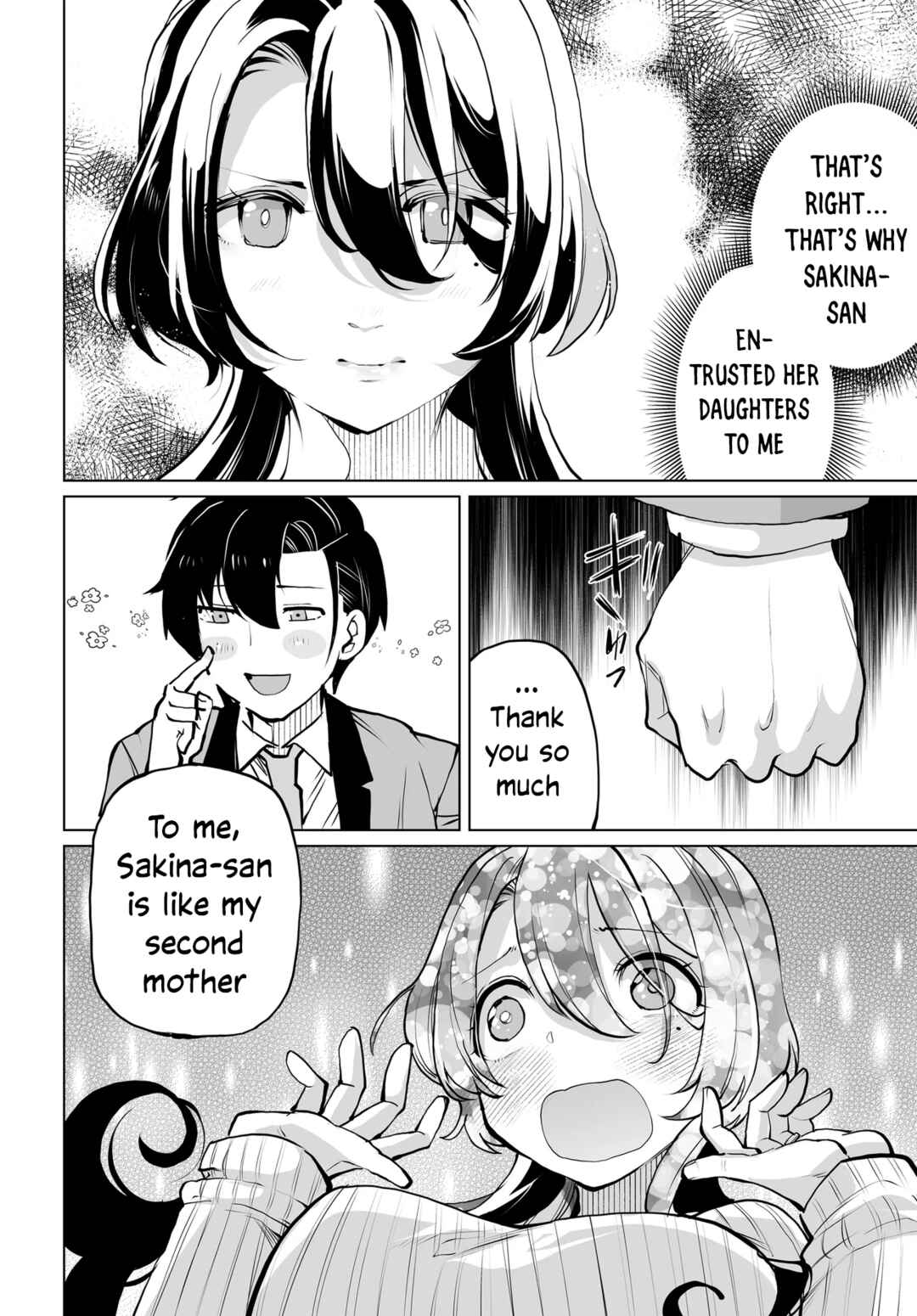 Otoko Girai na Bijin Shimai wo Namae mo Tsugezu ni Tasuketara Ittai Dounaru? Chapter 19 - Page 17