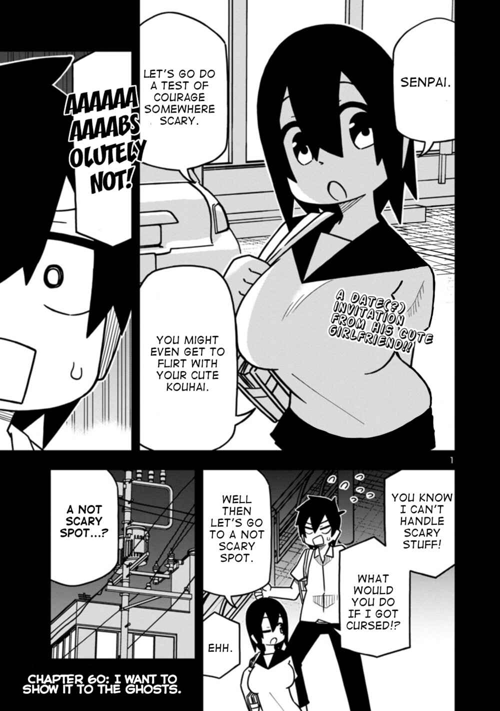 Kawaii Kouhai ni Iwasaretai Chapter 60 - Page 1