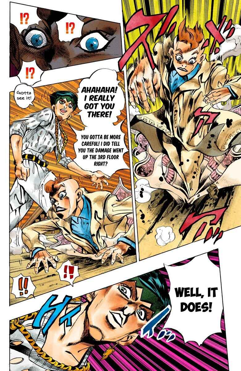 JoJo no Kimyou na Bouken: Part 4 - Diamond wa Kudakenai Color-ban Chapter 148 - Page 7
