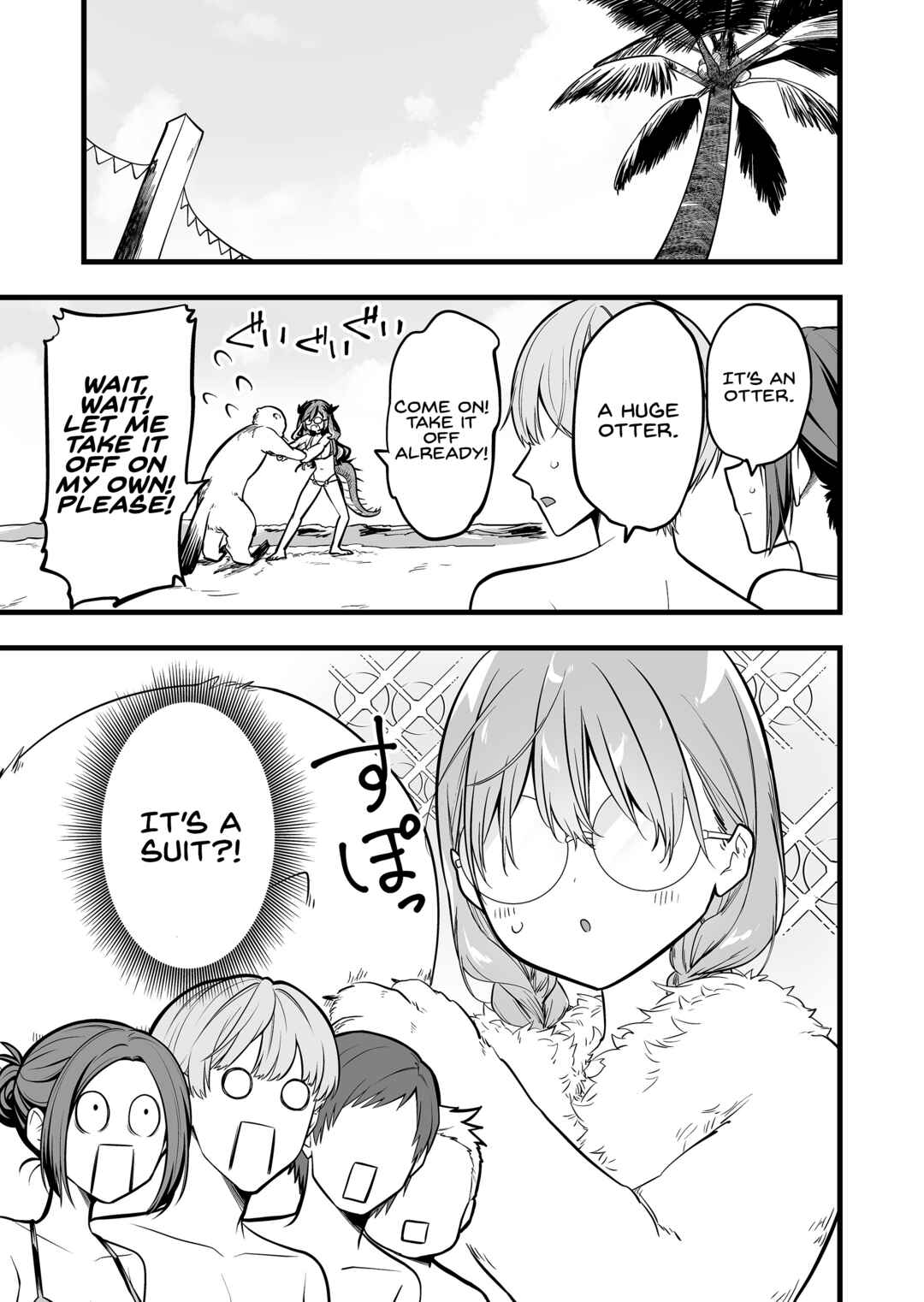 "Ano Toki Tasukete Itadaita Monster Musume desu." Isekai Ossan Kyoushi Totsuzen no Moteki ni Konwaku suru Chapter 52 - Page 3