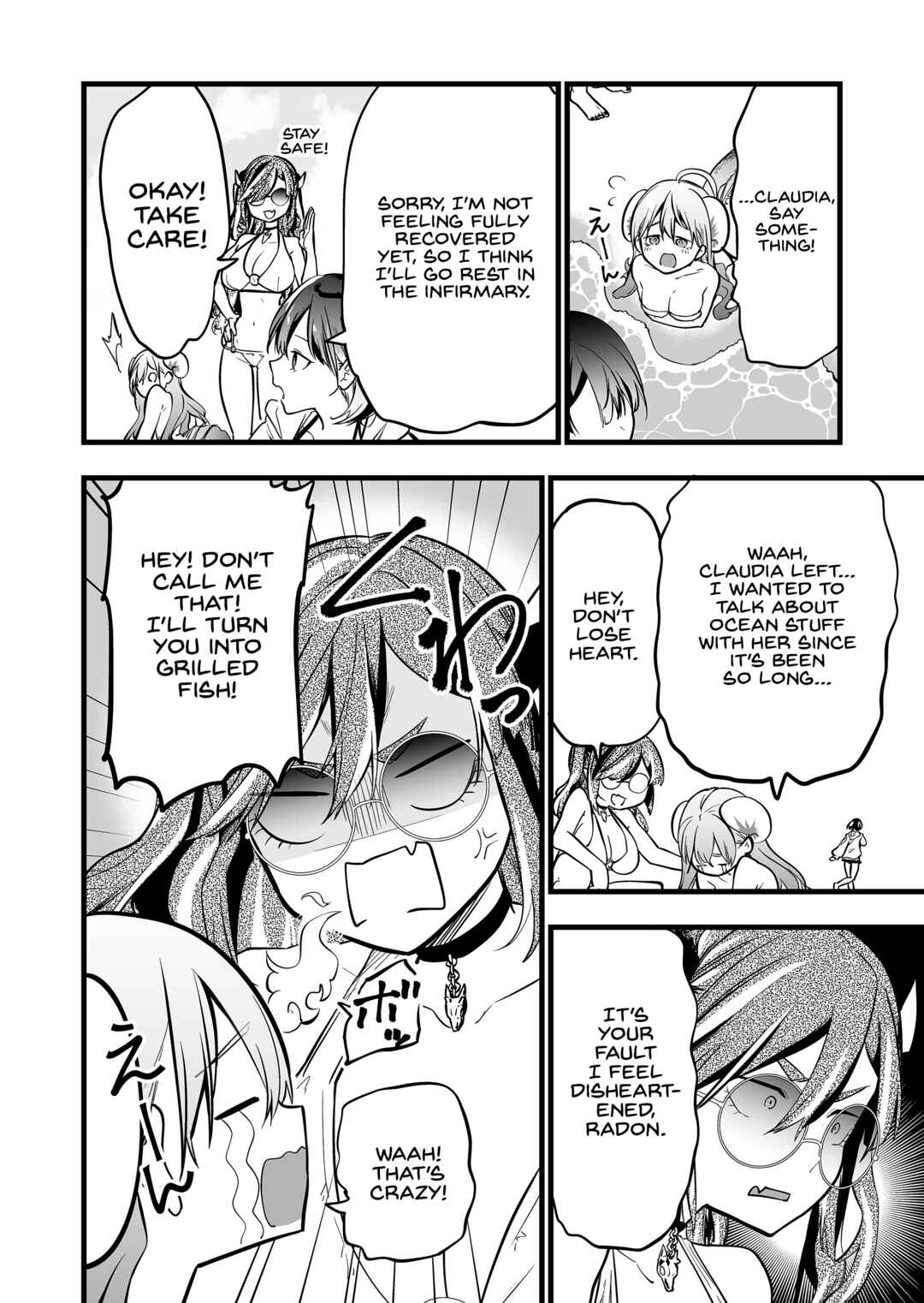 "Ano Toki Tasukete Itadaita Monster Musume desu." Isekai Ossan Kyoushi Totsuzen no Moteki ni Konwaku suru Chapter 52 - Page 6