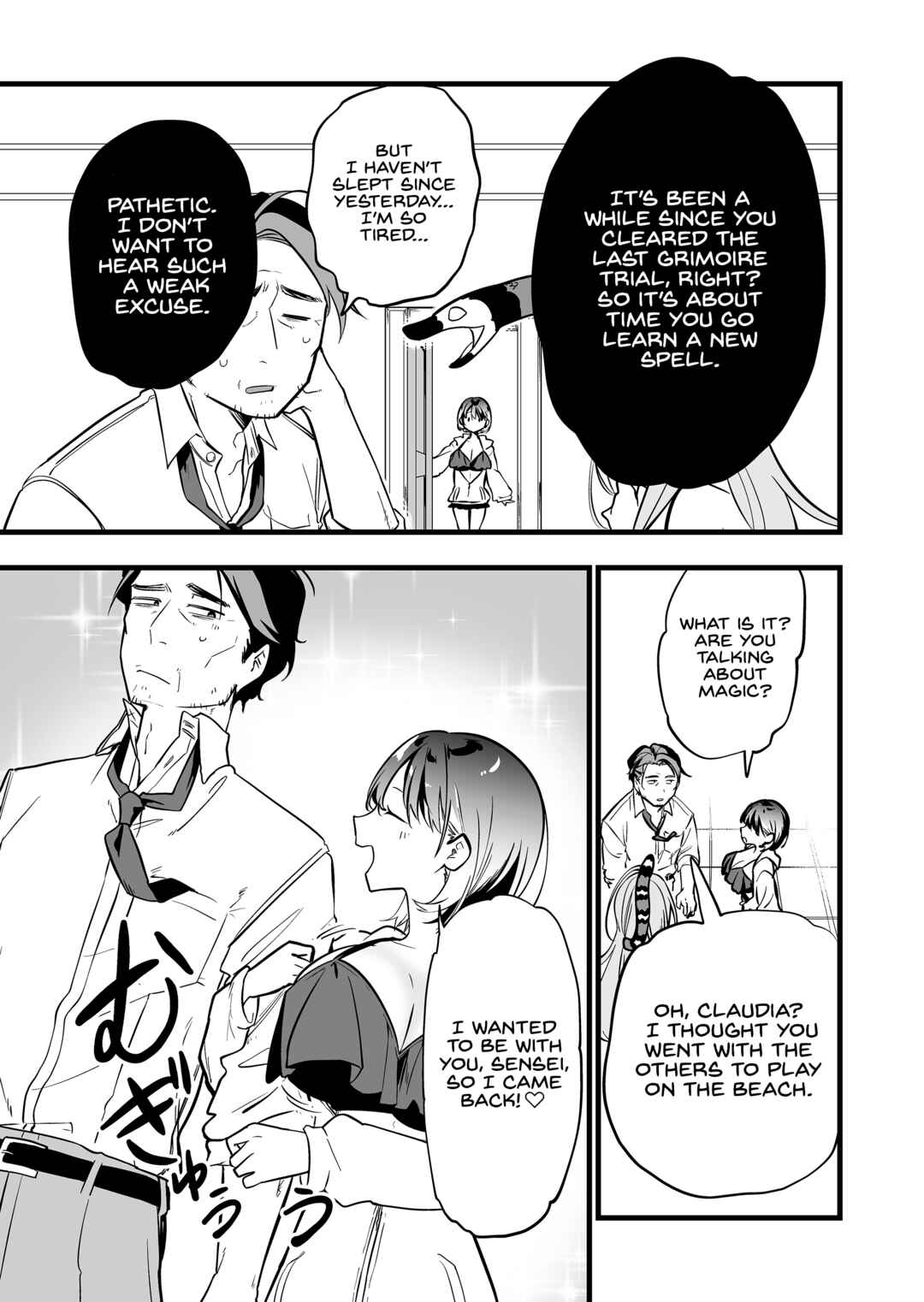 "Ano Toki Tasukete Itadaita Monster Musume desu." Isekai Ossan Kyoushi Totsuzen no Moteki ni Konwaku suru Chapter 52 - Page 9