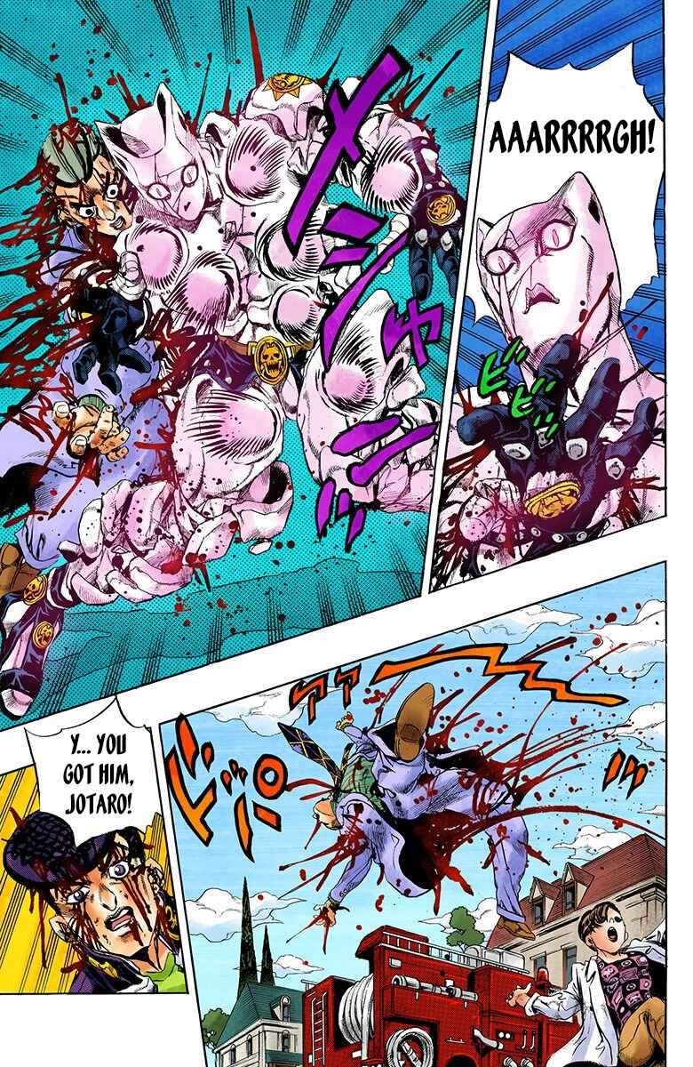 JoJo no Kimyou na Bouken: Part 4 - Diamond wa Kudakenai Color-ban Chapter 172 - Page 18