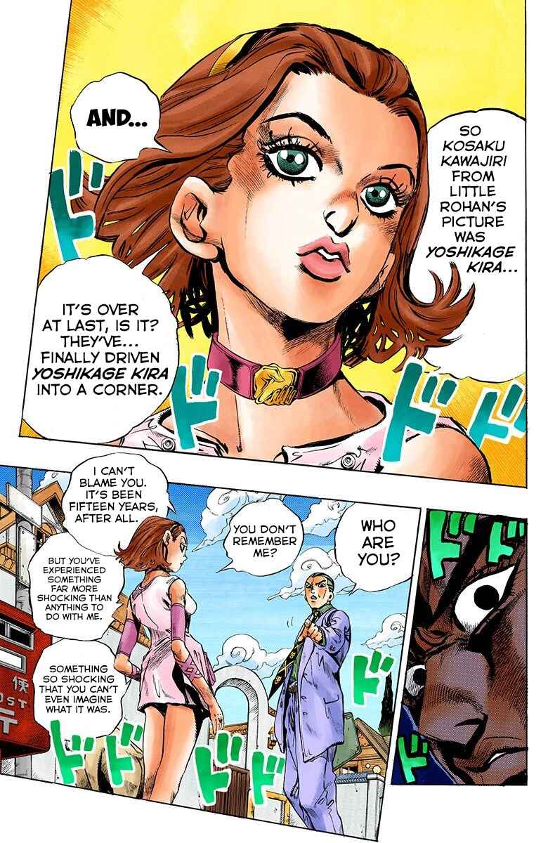 JoJo no Kimyou na Bouken: Part 4 - Diamond wa Kudakenai Color-ban Chapter 172 - Page 8