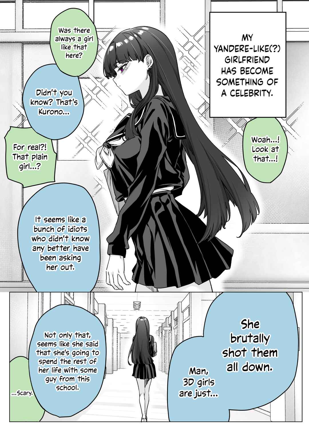 I Thought She Was a Yandere, but Apparently She's Even Worse Chapter 30 - Page 1