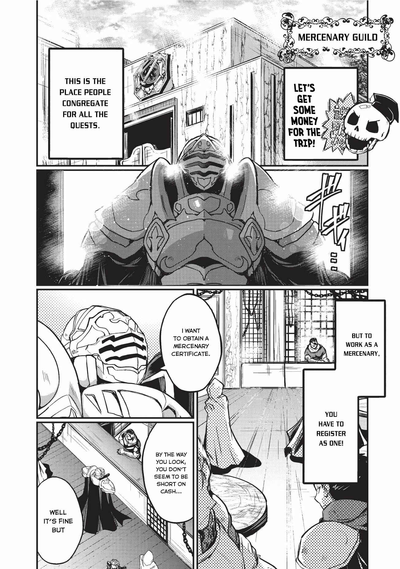 Gaikotsu Kishi-sama, Tadaima Isekai e Odekake-chuu Chapter 2 - Page 7
