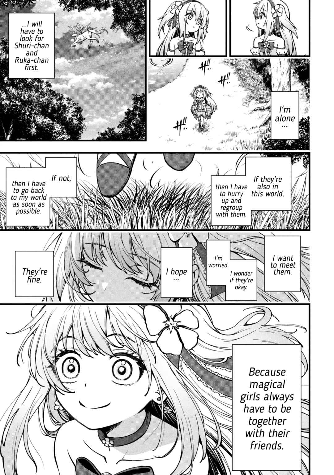 Isekai Mahou Shoujo Radical☆Haruna Chapter 1 - Page 15