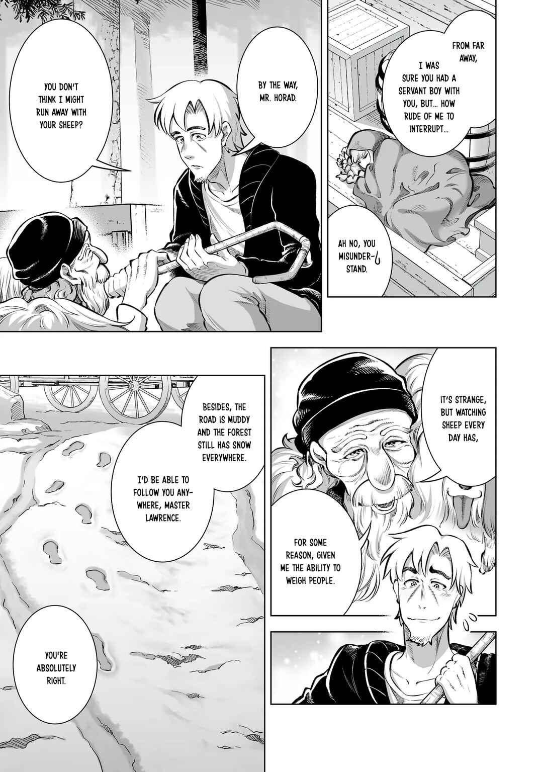 Ookami to Koushinryou: Spring Log Chapter 8 - Page 13
