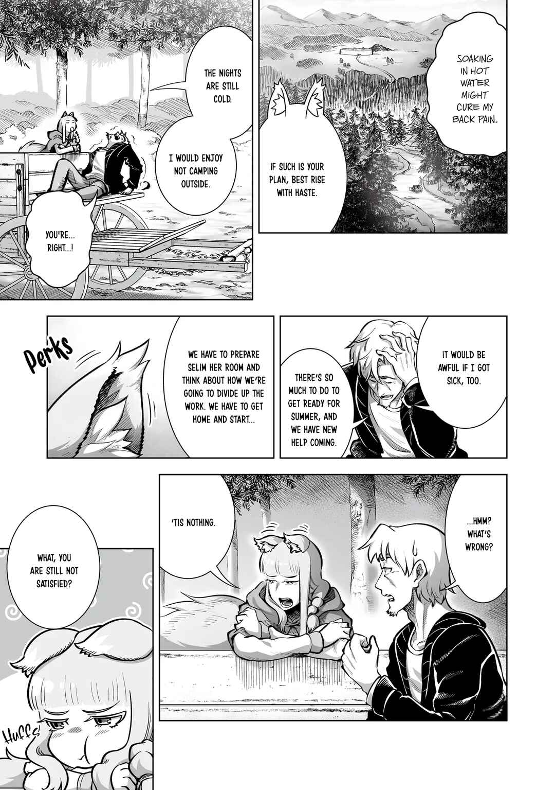 Ookami to Koushinryou: Spring Log Chapter 8 - Page 5