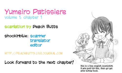 Yumeiro Patissiere Chapter 1 - Page 2
