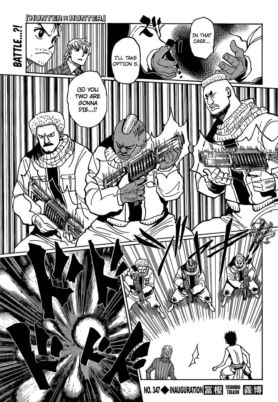 Hunter x Hunter Chapter 347 - Page 1
