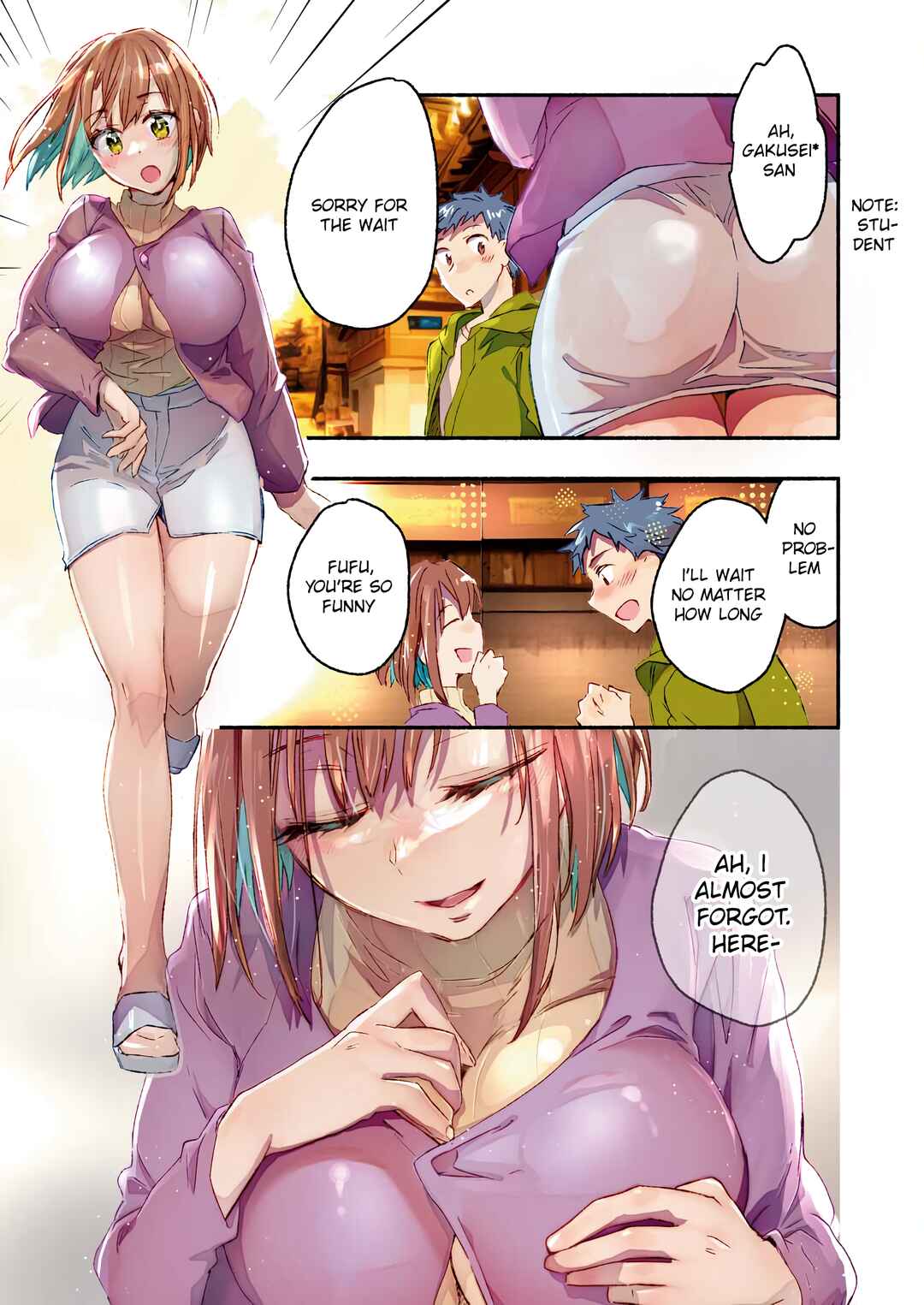 Mayuri-san no Iru Sentou Chapter 1 - Page 12
