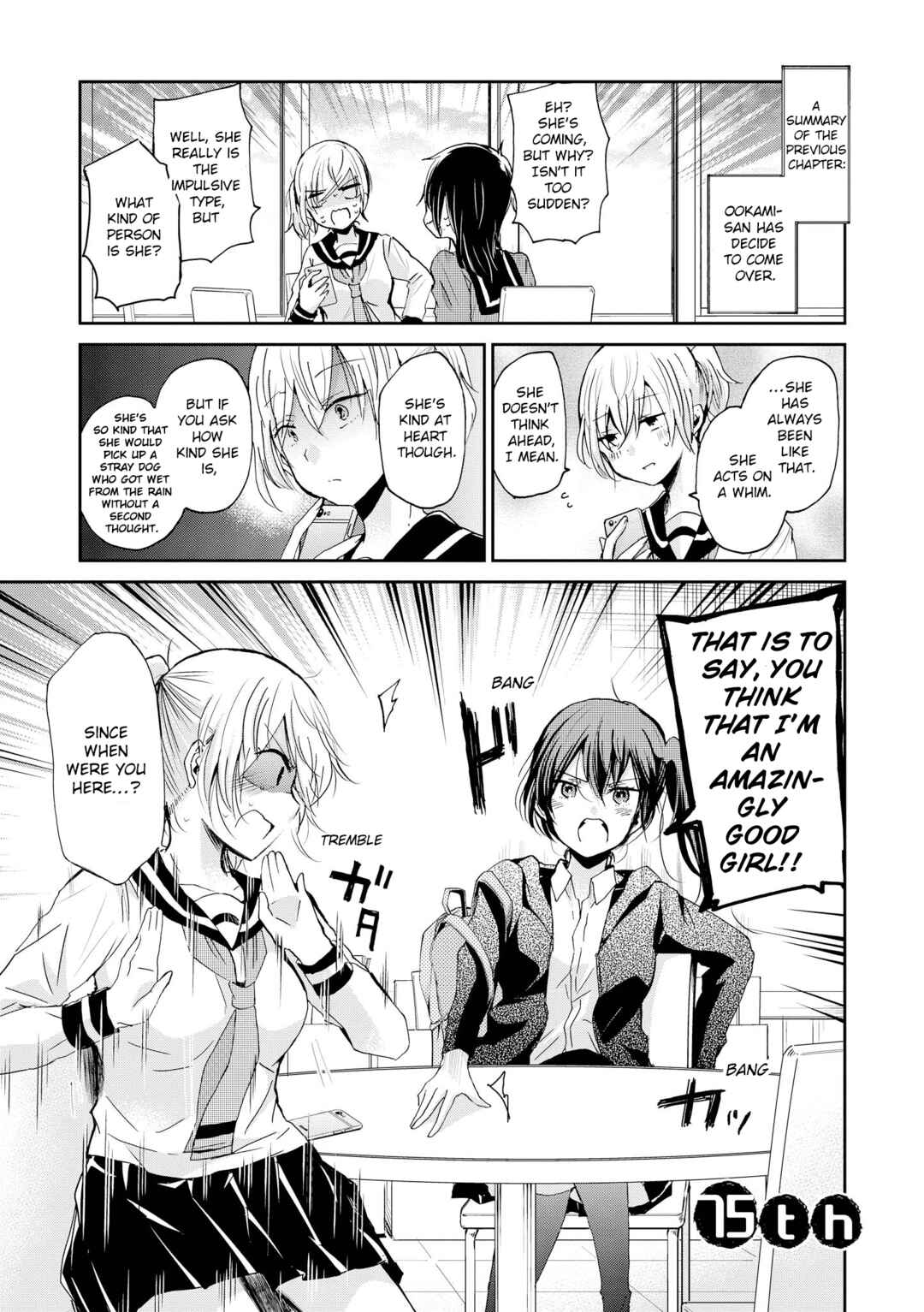 Inugami-san to Nekoyama-san Chapter 75 - Page 1