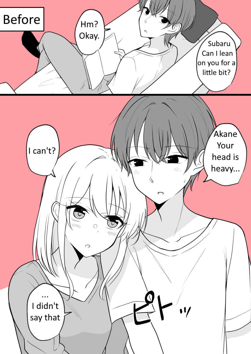 Aru Hi Kareshi ga Onnanoko ni Natteshimata Couple no Nichijou Chapter 15 - Page 1