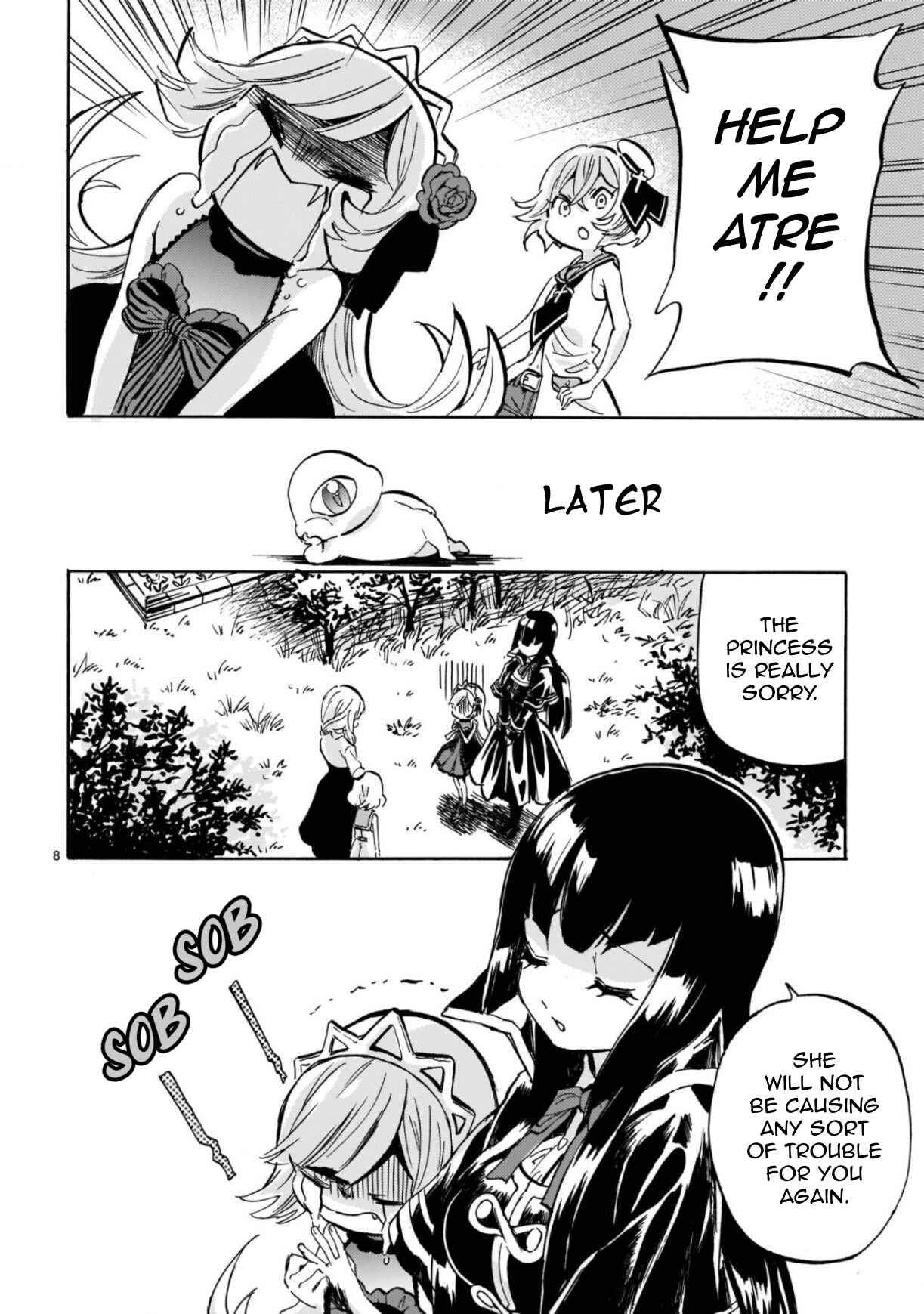 Jashin-chan Dropkick Chapter 206 - Page 8