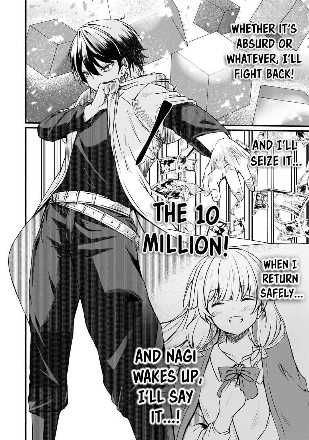 Hai no Sekai wa Kami-no-me de Irodoku: Ore dake Mieru Status de, Saijaku kara Saikyou e Kageagaru Chapter 1 - Page 45