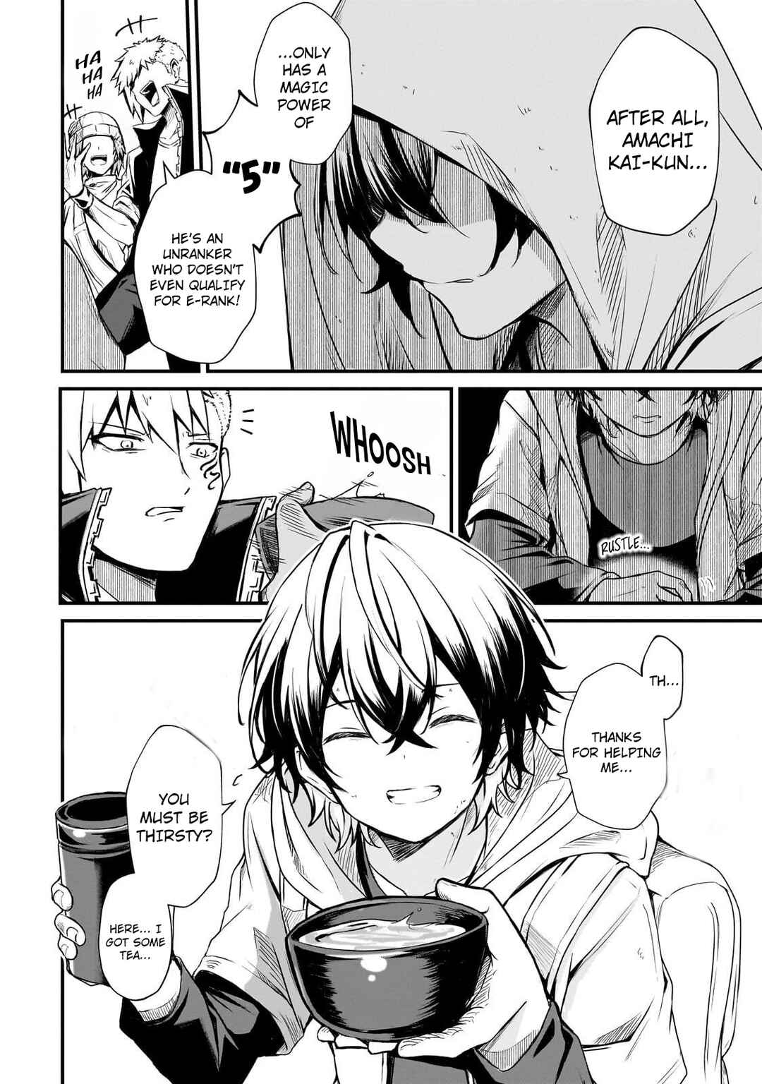 Hai no Sekai wa Kami-no-me de Irodoku: Ore dake Mieru Status de, Saijaku kara Saikyou e Kageagaru Chapter 1 - Page 8