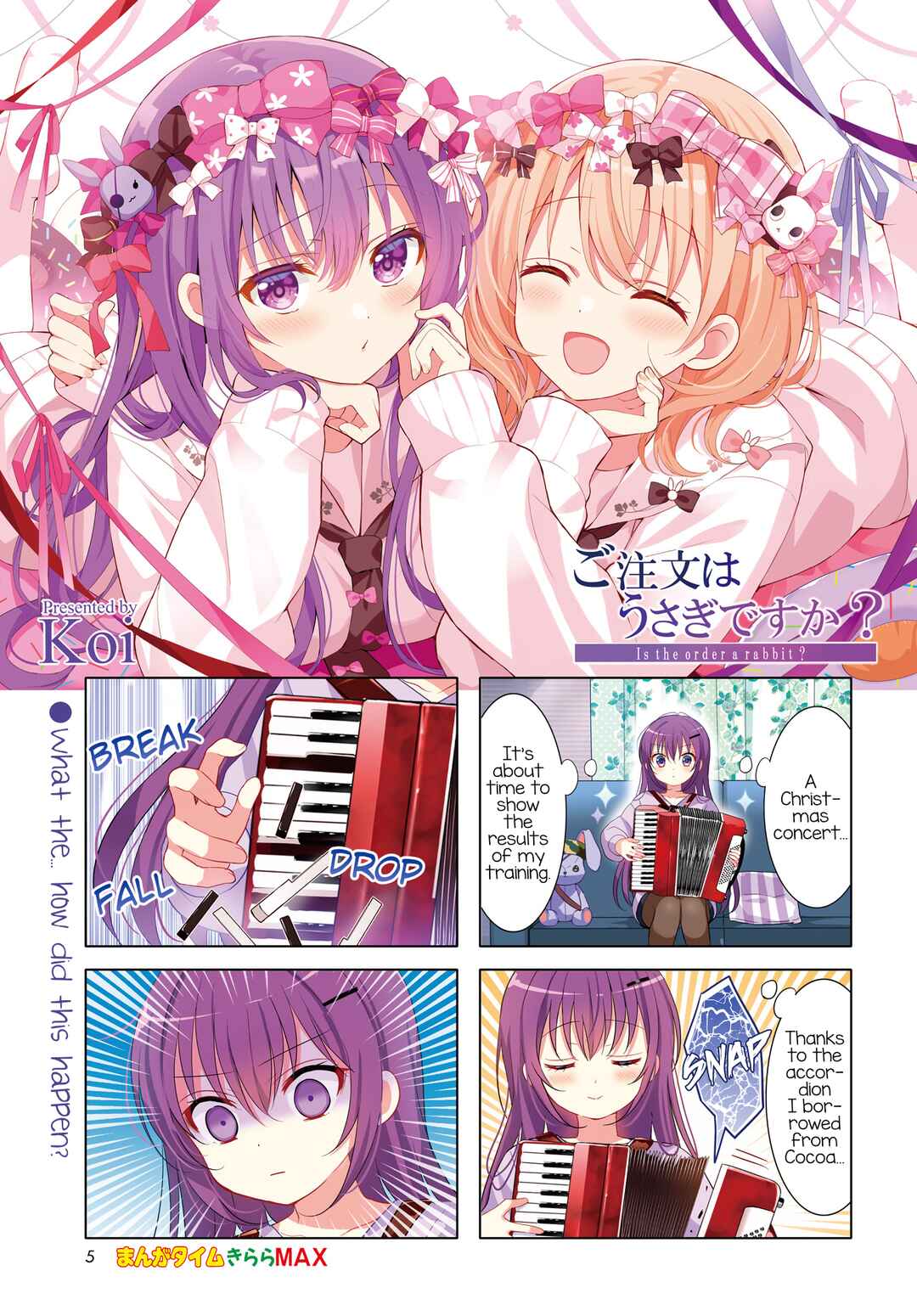 Gochuumon wa Usagi desu ka? Chapter 180 - Page 1