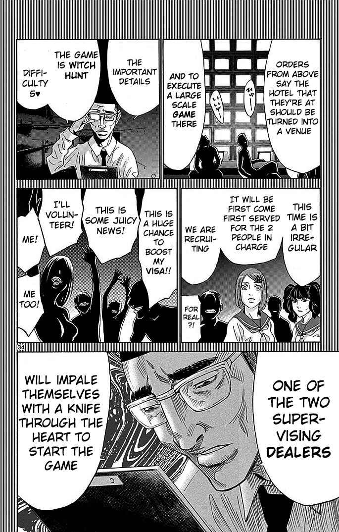 Alice in Borderland Chapter 27 - Page 34