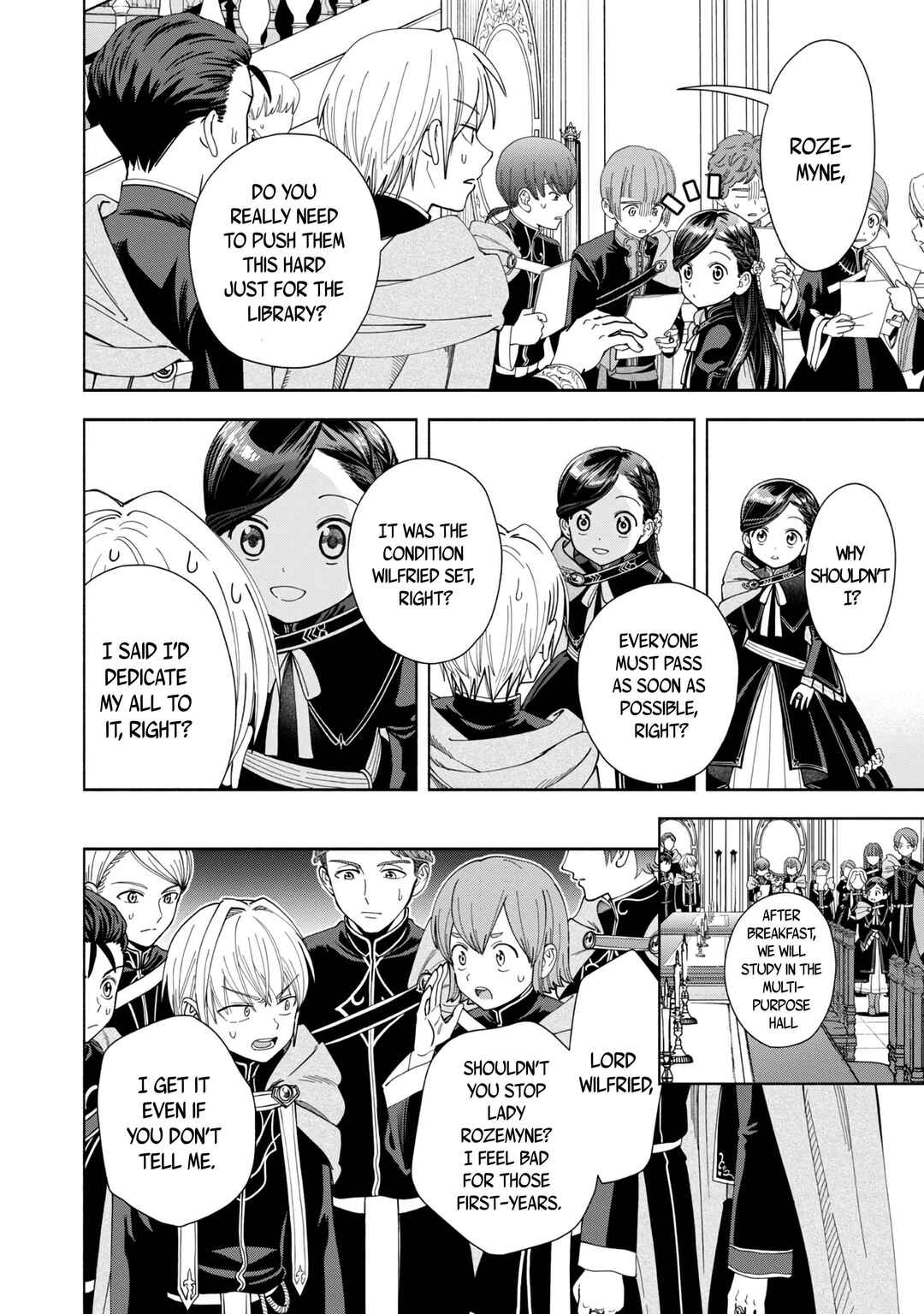 Honzuki no Gekokujou: Shisho ni Naru tame ni wa Shudan o Erandeiraremasen—Dai-4 Bu: Kizokuin no Toshokan o Sukuitai! Chapter 7 - Page 3