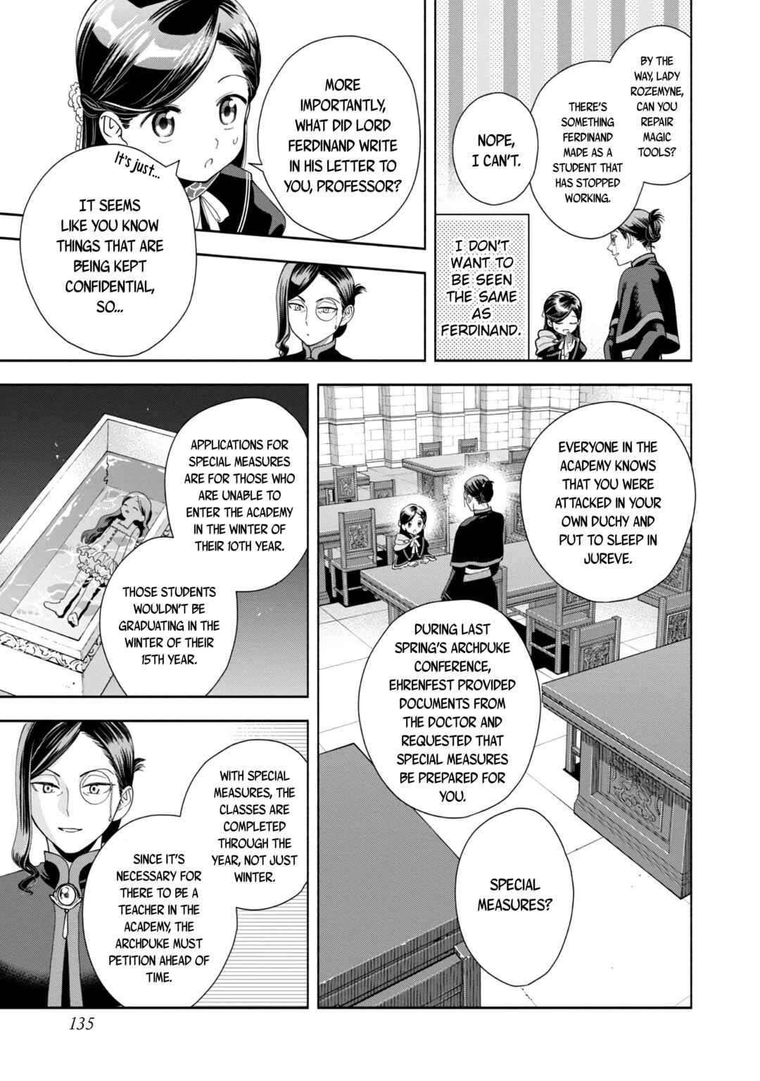 Honzuki no Gekokujou: Shisho ni Naru tame ni wa Shudan o Erandeiraremasen—Dai-4 Bu: Kizokuin no Toshokan o Sukuitai! Chapter 7 - Page 30