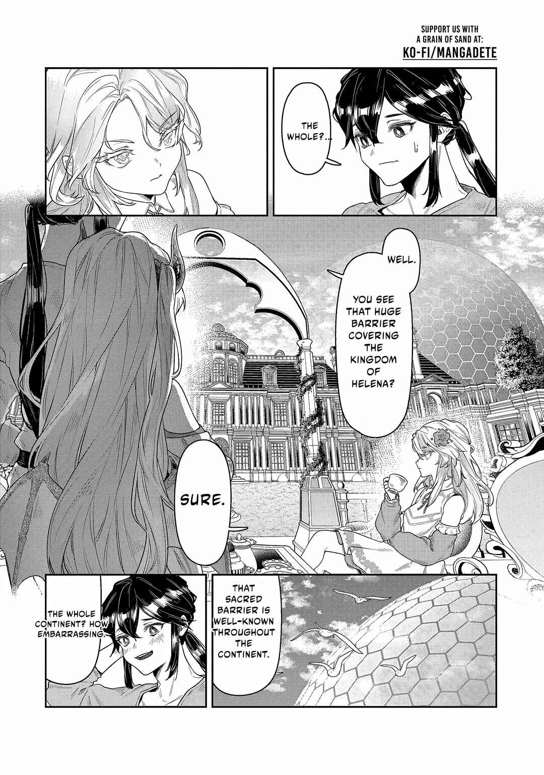 Kuni ni Saikyou no Barrier wo Hattara Heiwa ni Narisugite Tsuihousaremashita ~Ore no Mahou ga Yabasugite, Bijo to Mazoku ni Kakomarerun da ga!?~ Chapter 2 - Page 21