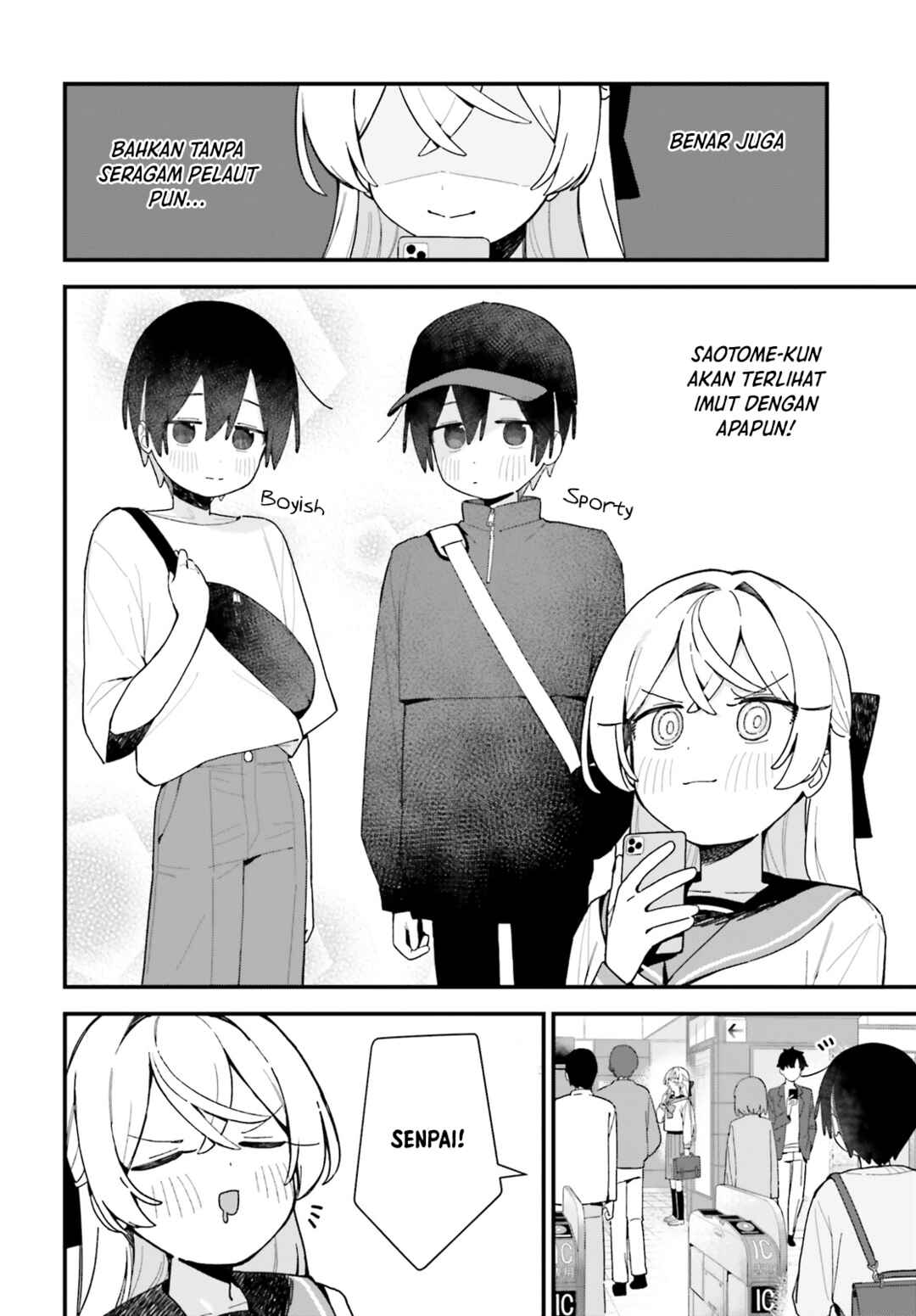 Kawaihara-senpai wa Kawaii (Saotome-kun) ga Suki! Chapter 5 - Page 4