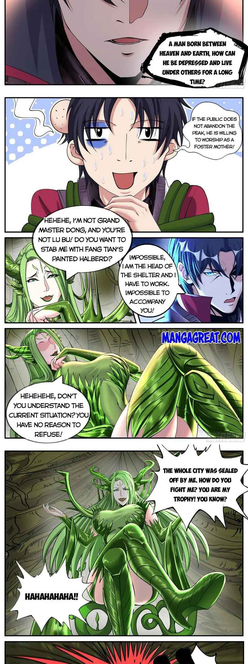 Xìtǒng Sòng Wǒ Bìnànsuǒ Chapter 203 - Page 3